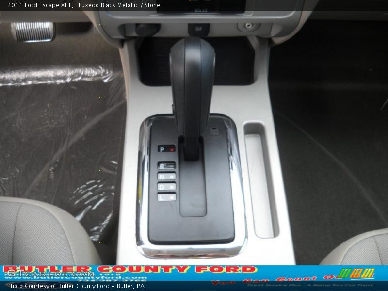 Tuxedo Black Metallic / Stone 2011 Ford Escape XLT