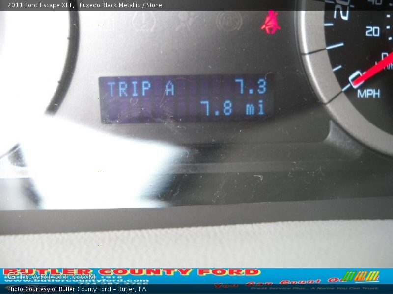 Tuxedo Black Metallic / Stone 2011 Ford Escape XLT