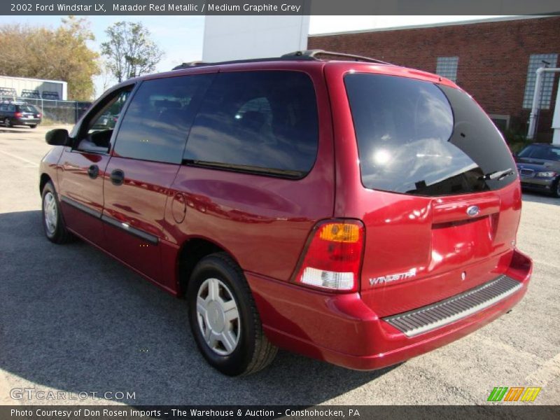 Matador Red Metallic / Medium Graphite Grey 2002 Ford Windstar LX