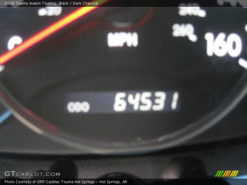 Black / Dark Charcoal 2008 Toyota Avalon Touring