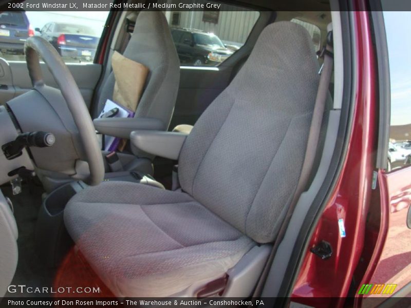 Matador Red Metallic / Medium Graphite Grey 2002 Ford Windstar LX