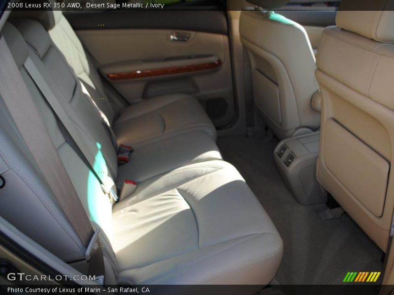 Desert Sage Metallic / Ivory 2008 Lexus RX 350 AWD