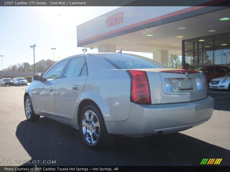Gold Mist / Cashmere 2007 Cadillac CTS Sedan