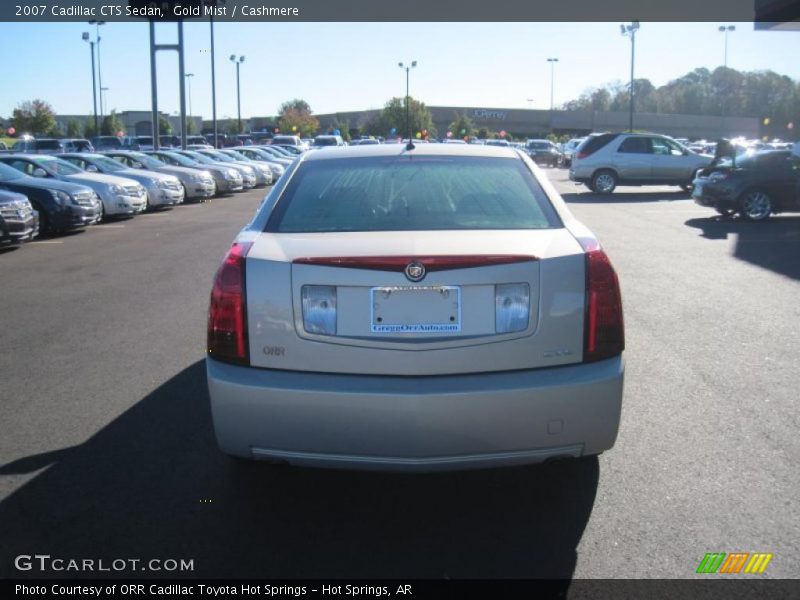 Gold Mist / Cashmere 2007 Cadillac CTS Sedan