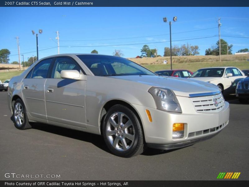 Gold Mist / Cashmere 2007 Cadillac CTS Sedan