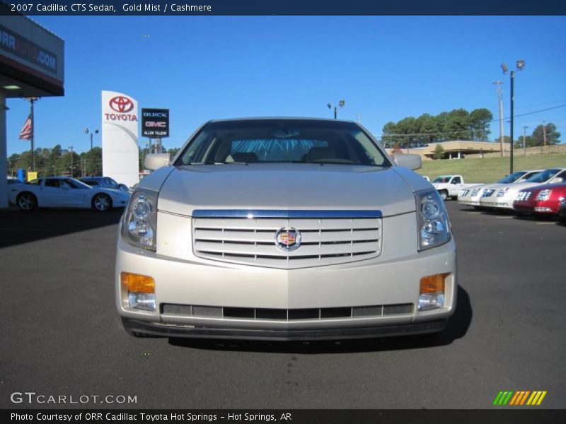 Gold Mist / Cashmere 2007 Cadillac CTS Sedan