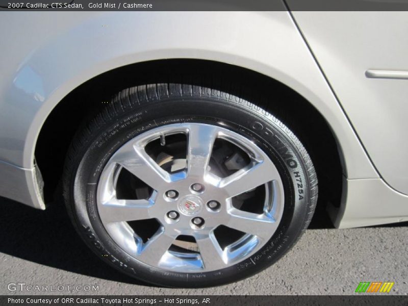 Gold Mist / Cashmere 2007 Cadillac CTS Sedan