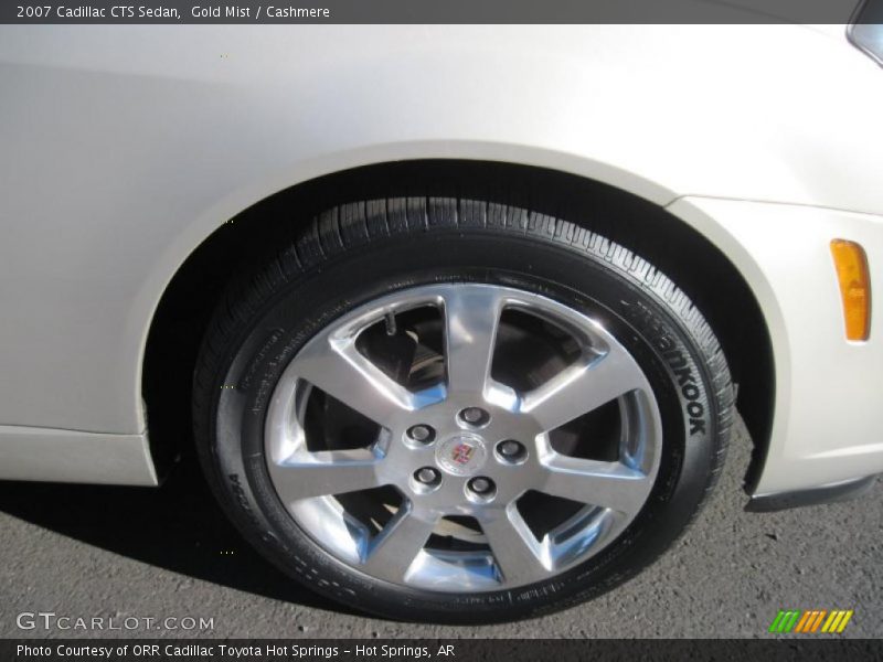 Gold Mist / Cashmere 2007 Cadillac CTS Sedan