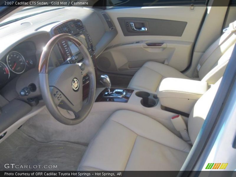Gold Mist / Cashmere 2007 Cadillac CTS Sedan