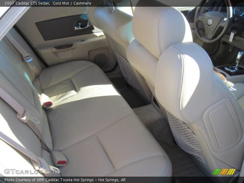 Gold Mist / Cashmere 2007 Cadillac CTS Sedan