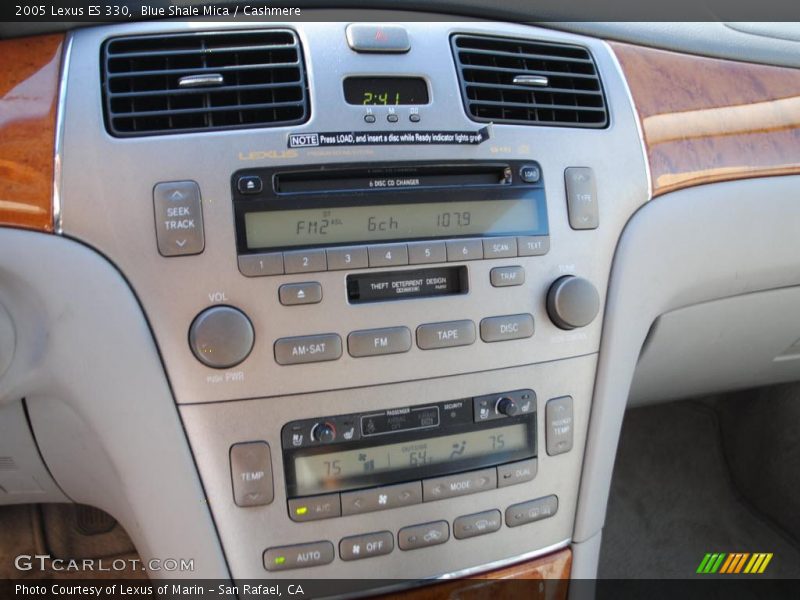 Blue Shale Mica / Cashmere 2005 Lexus ES 330