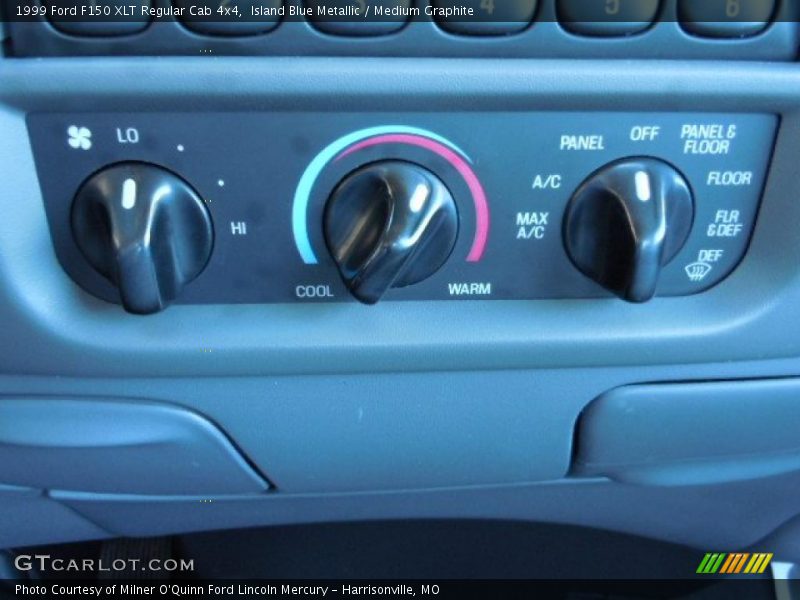 Controls of 1999 F150 XLT Regular Cab 4x4