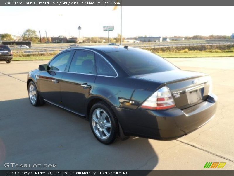 Alloy Grey Metallic / Medium Light Stone 2008 Ford Taurus Limited