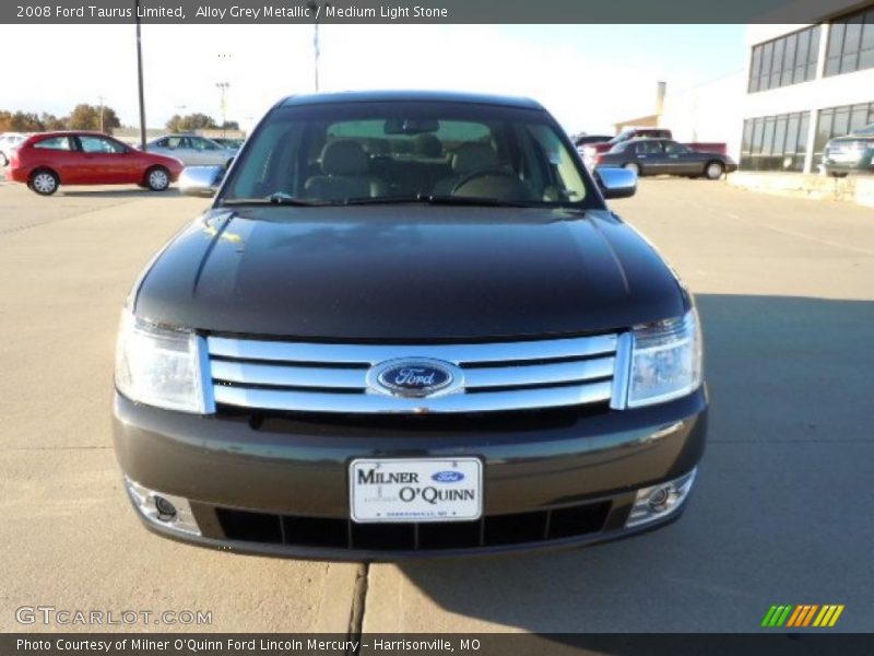 Alloy Grey Metallic / Medium Light Stone 2008 Ford Taurus Limited