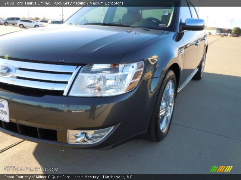 Alloy Grey Metallic / Medium Light Stone 2008 Ford Taurus Limited