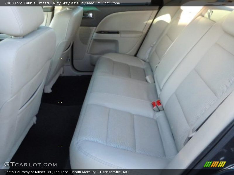 Alloy Grey Metallic / Medium Light Stone 2008 Ford Taurus Limited