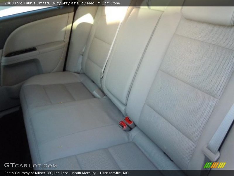 Alloy Grey Metallic / Medium Light Stone 2008 Ford Taurus Limited