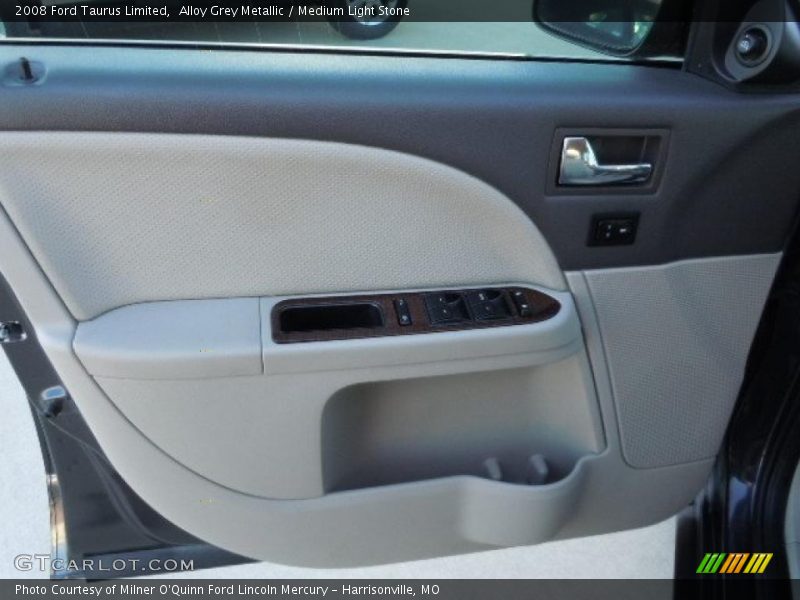 Alloy Grey Metallic / Medium Light Stone 2008 Ford Taurus Limited