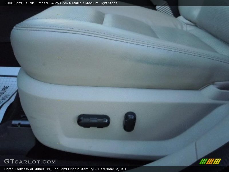 Alloy Grey Metallic / Medium Light Stone 2008 Ford Taurus Limited