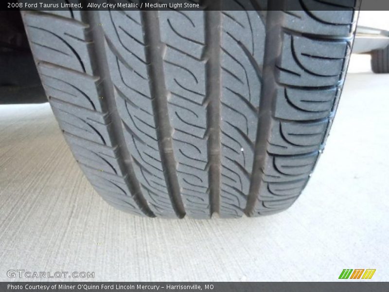 Alloy Grey Metallic / Medium Light Stone 2008 Ford Taurus Limited