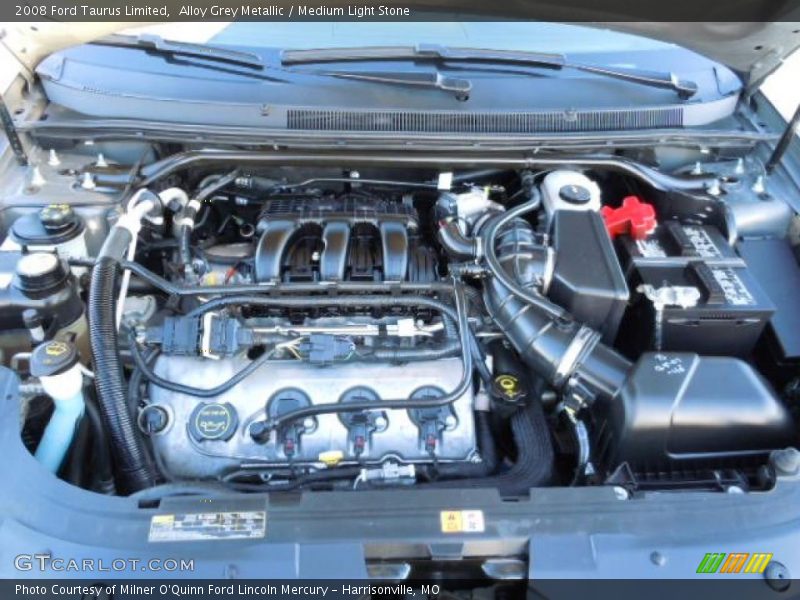 Alloy Grey Metallic / Medium Light Stone 2008 Ford Taurus Limited
