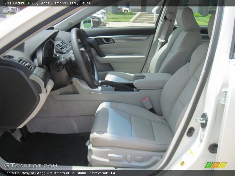  2010 TL 3.5 Taupe Interior