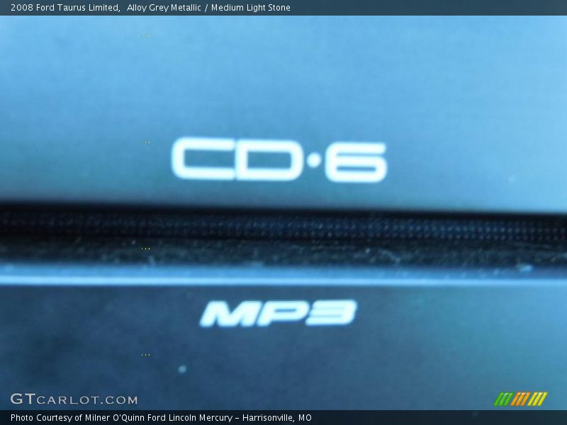 Alloy Grey Metallic / Medium Light Stone 2008 Ford Taurus Limited
