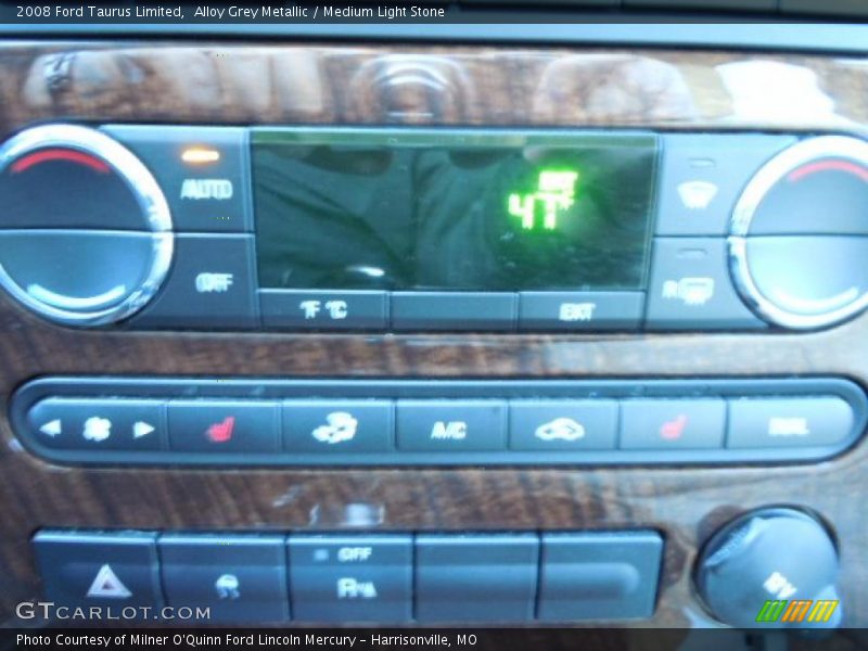Alloy Grey Metallic / Medium Light Stone 2008 Ford Taurus Limited