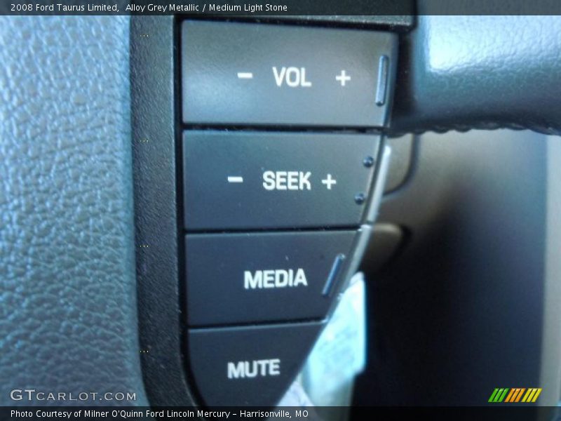 Alloy Grey Metallic / Medium Light Stone 2008 Ford Taurus Limited