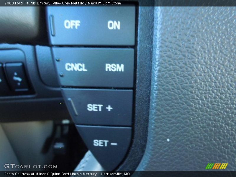 Alloy Grey Metallic / Medium Light Stone 2008 Ford Taurus Limited