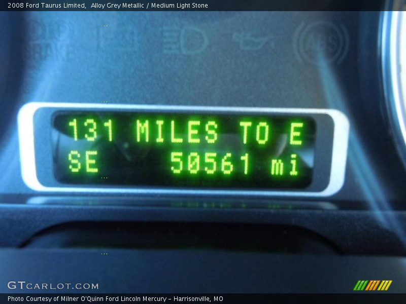 Alloy Grey Metallic / Medium Light Stone 2008 Ford Taurus Limited
