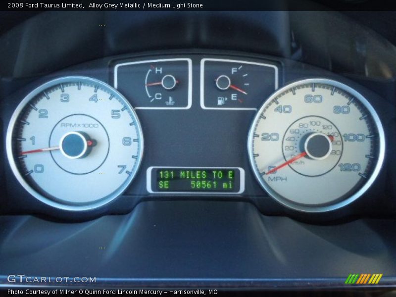 Alloy Grey Metallic / Medium Light Stone 2008 Ford Taurus Limited