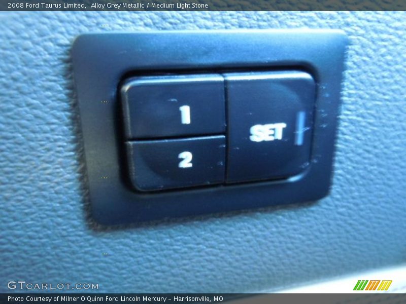 Alloy Grey Metallic / Medium Light Stone 2008 Ford Taurus Limited
