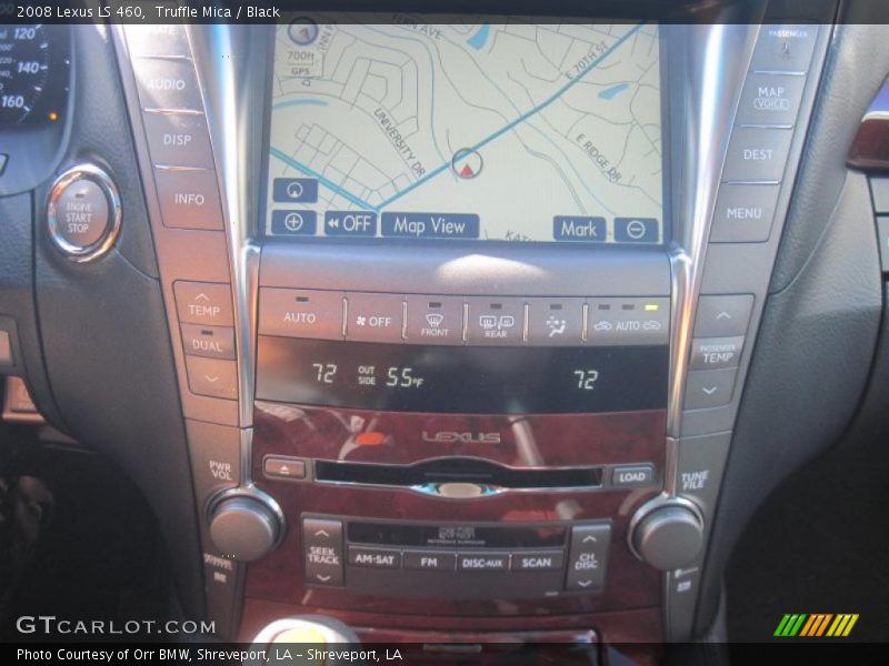 Truffle Mica / Black 2008 Lexus LS 460