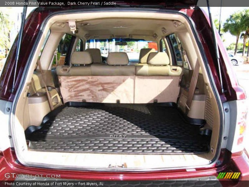  2008 Pilot Value Package Trunk