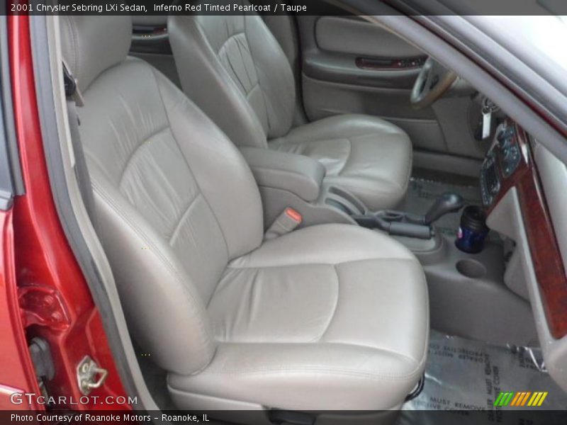  2001 Sebring LXi Sedan Taupe Interior