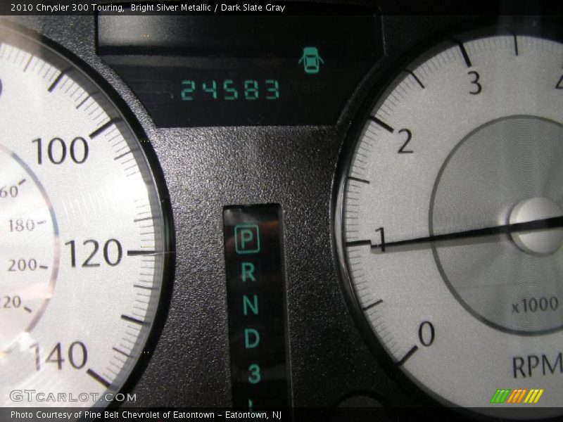 Bright Silver Metallic / Dark Slate Gray 2010 Chrysler 300 Touring