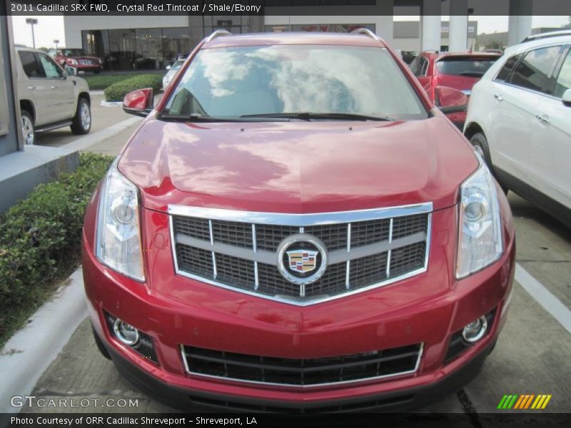 Crystal Red Tintcoat / Shale/Ebony 2011 Cadillac SRX FWD