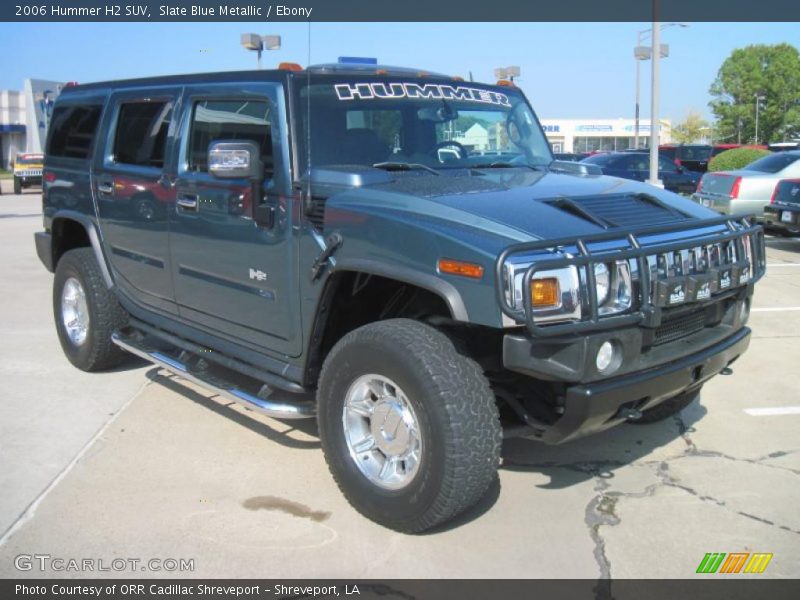 Slate Blue Metallic / Ebony 2006 Hummer H2 SUV