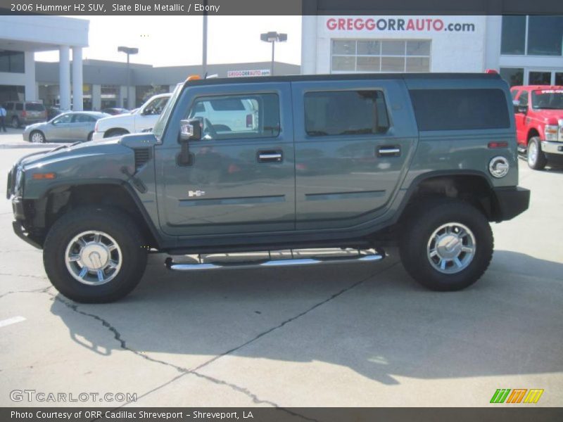 Slate Blue Metallic / Ebony 2006 Hummer H2 SUV