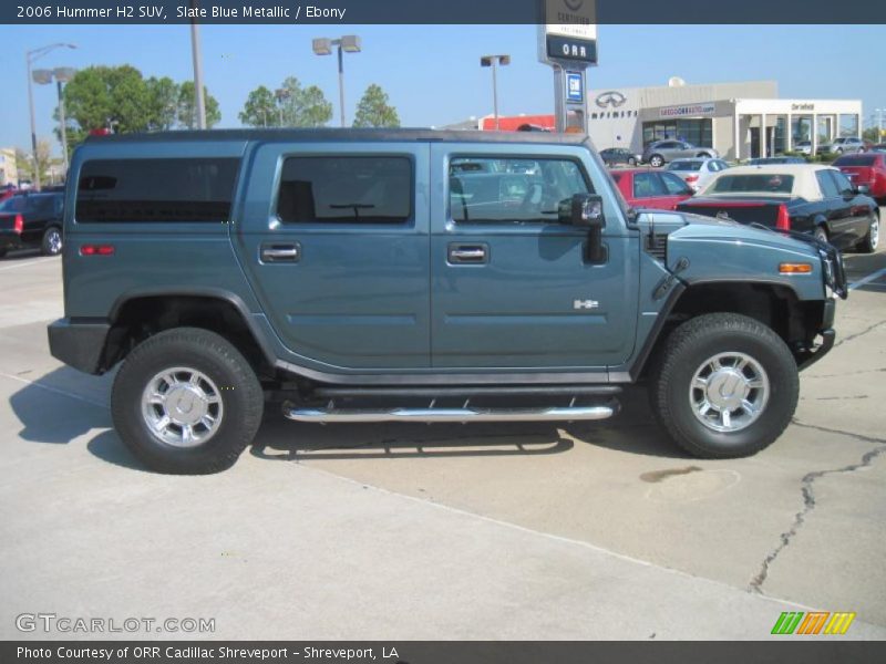 Slate Blue Metallic / Ebony 2006 Hummer H2 SUV