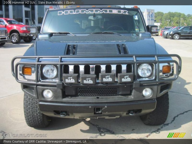 Slate Blue Metallic / Ebony 2006 Hummer H2 SUV