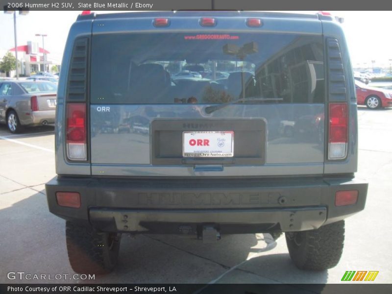 Slate Blue Metallic / Ebony 2006 Hummer H2 SUV