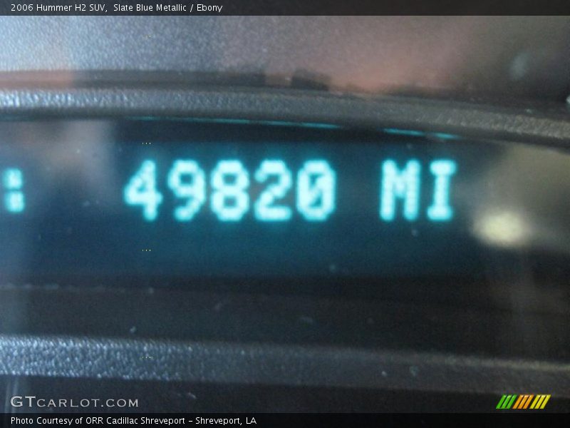 Slate Blue Metallic / Ebony 2006 Hummer H2 SUV