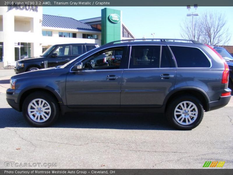 Titanium Gray Metallic / Graphite 2008 Volvo XC90 3.2 AWD