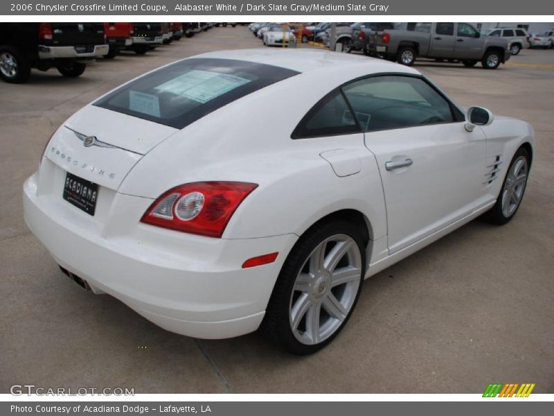 Alabaster White / Dark Slate Gray/Medium Slate Gray 2006 Chrysler Crossfire Limited Coupe