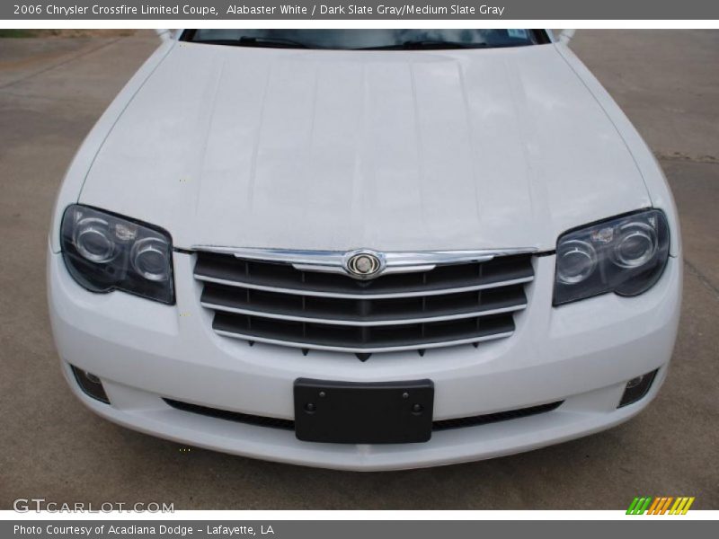 Alabaster White / Dark Slate Gray/Medium Slate Gray 2006 Chrysler Crossfire Limited Coupe
