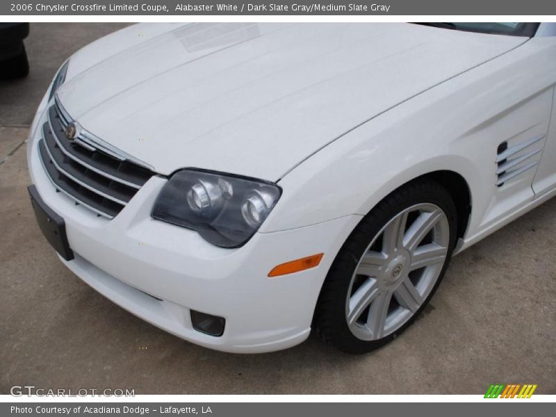 Alabaster White / Dark Slate Gray/Medium Slate Gray 2006 Chrysler Crossfire Limited Coupe