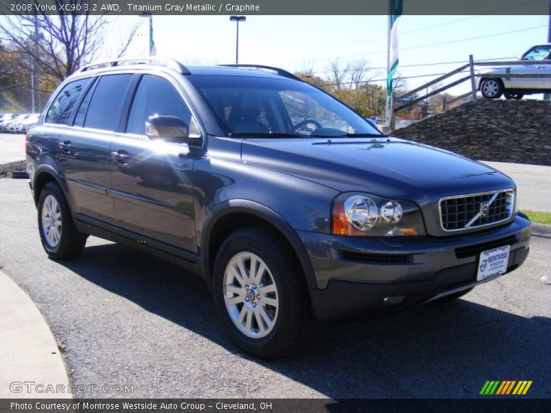 Titanium Gray Metallic / Graphite 2008 Volvo XC90 3.2 AWD