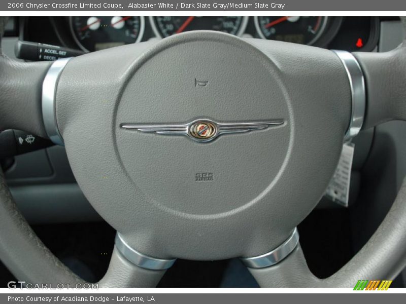 Alabaster White / Dark Slate Gray/Medium Slate Gray 2006 Chrysler Crossfire Limited Coupe